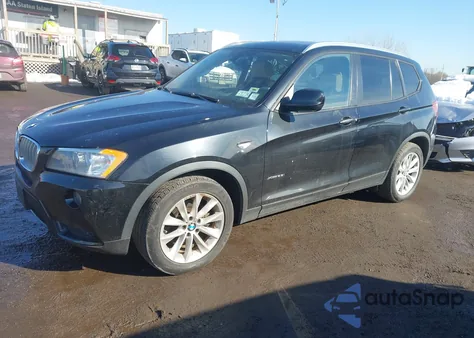 2014 BMW X3 xDrive28I from USA, damaged, VIN 5UXWX9C57E0D43253